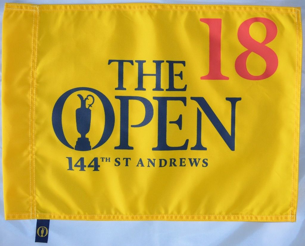 2015 OFFICIAL (St. Andrews) BRITISH OPEN Golf FLAG